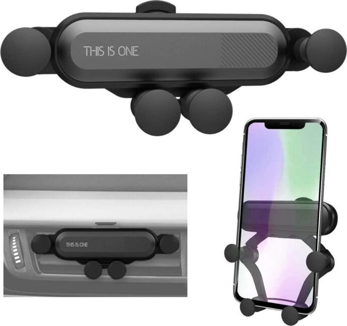 ⁦Support de gravity universel support de téléphone portable de voiture⁩ - الصورة ⁦2⁩