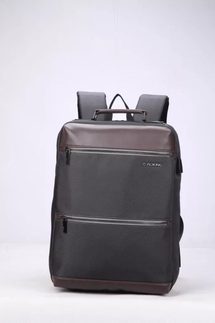 Business Backpack – رمادي غامق