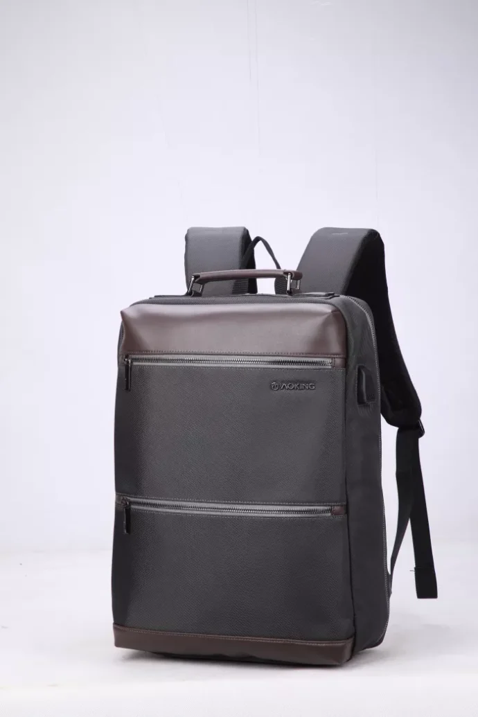 ⁦Business Backpack – رمادي غامق⁩ - الصورة ⁦2⁩